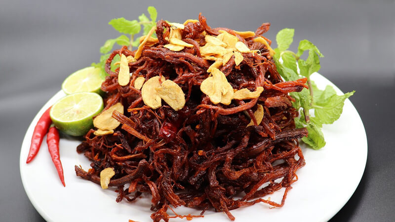 cách làm khô bò tại nhà