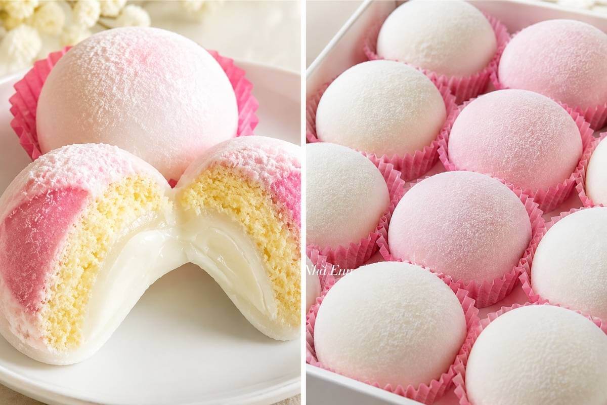làm bánh tuyết thiên sứ