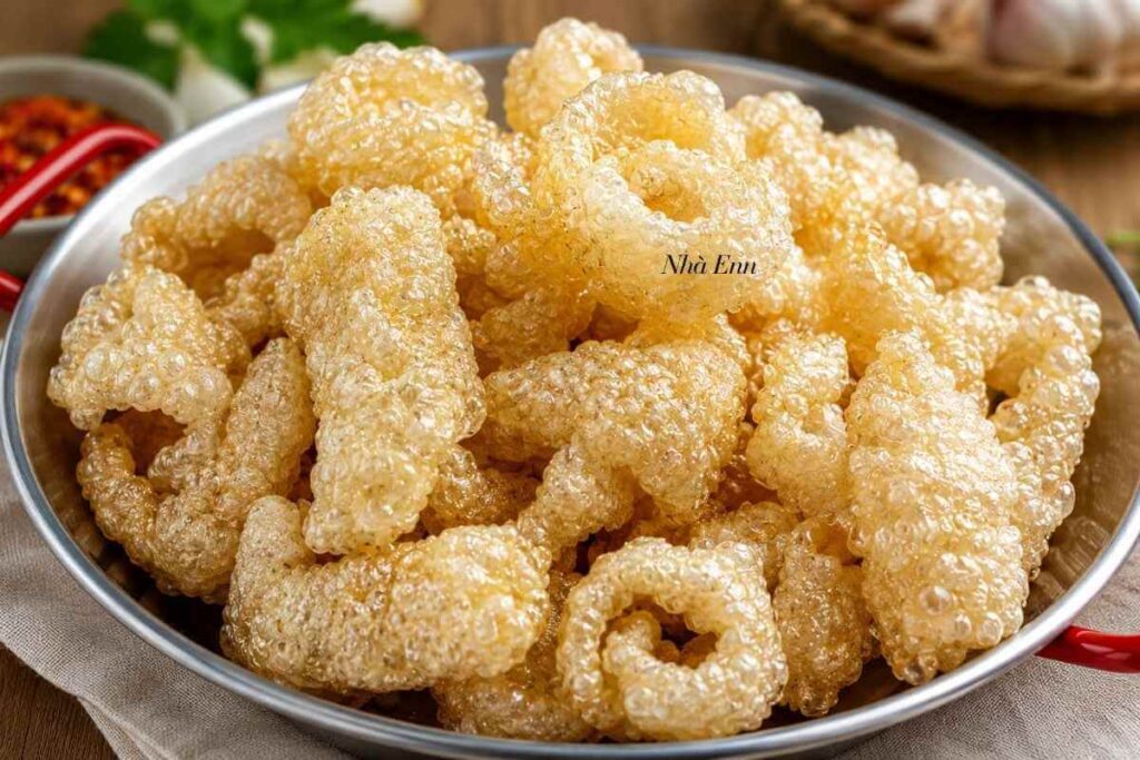 da heo xóc mắm tỏi