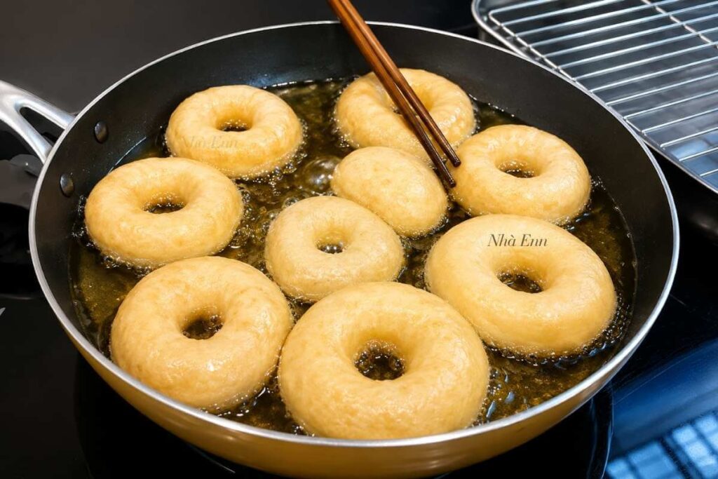 công thức bánh donut