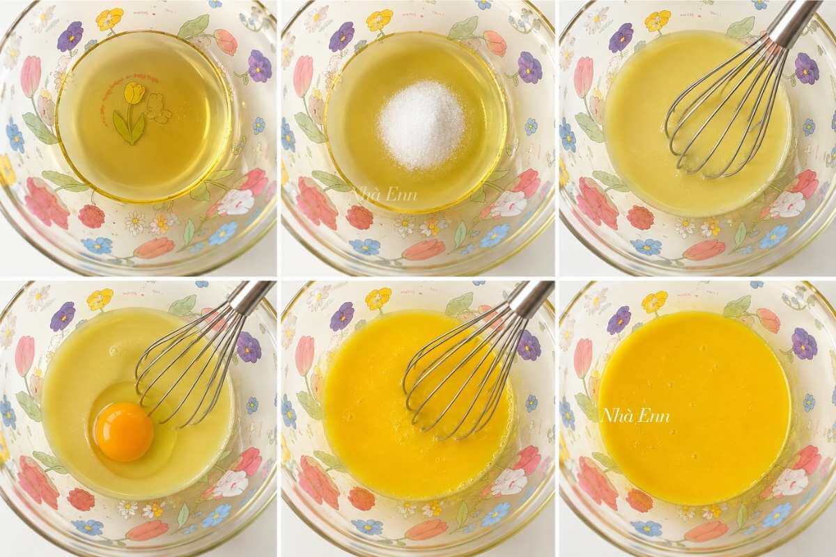 cách làm bánh ốc quế