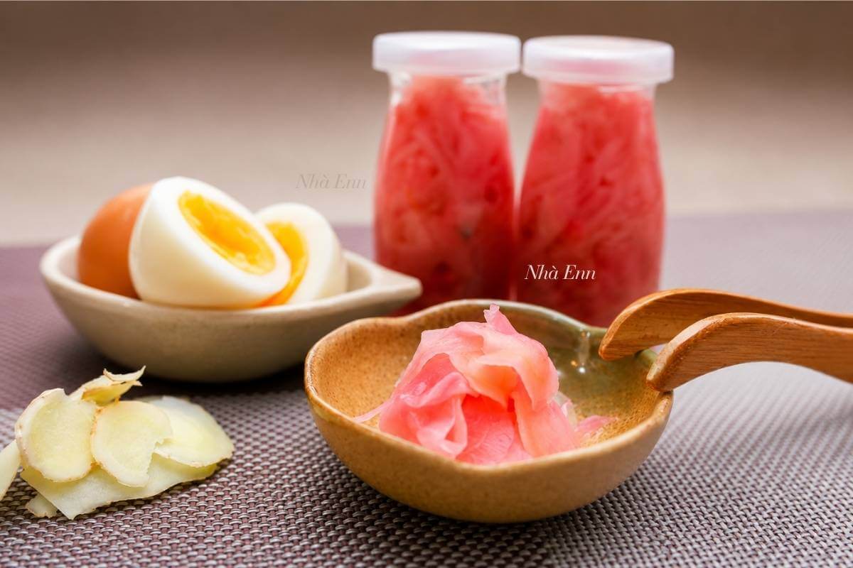 gừng gari gừng đỏ